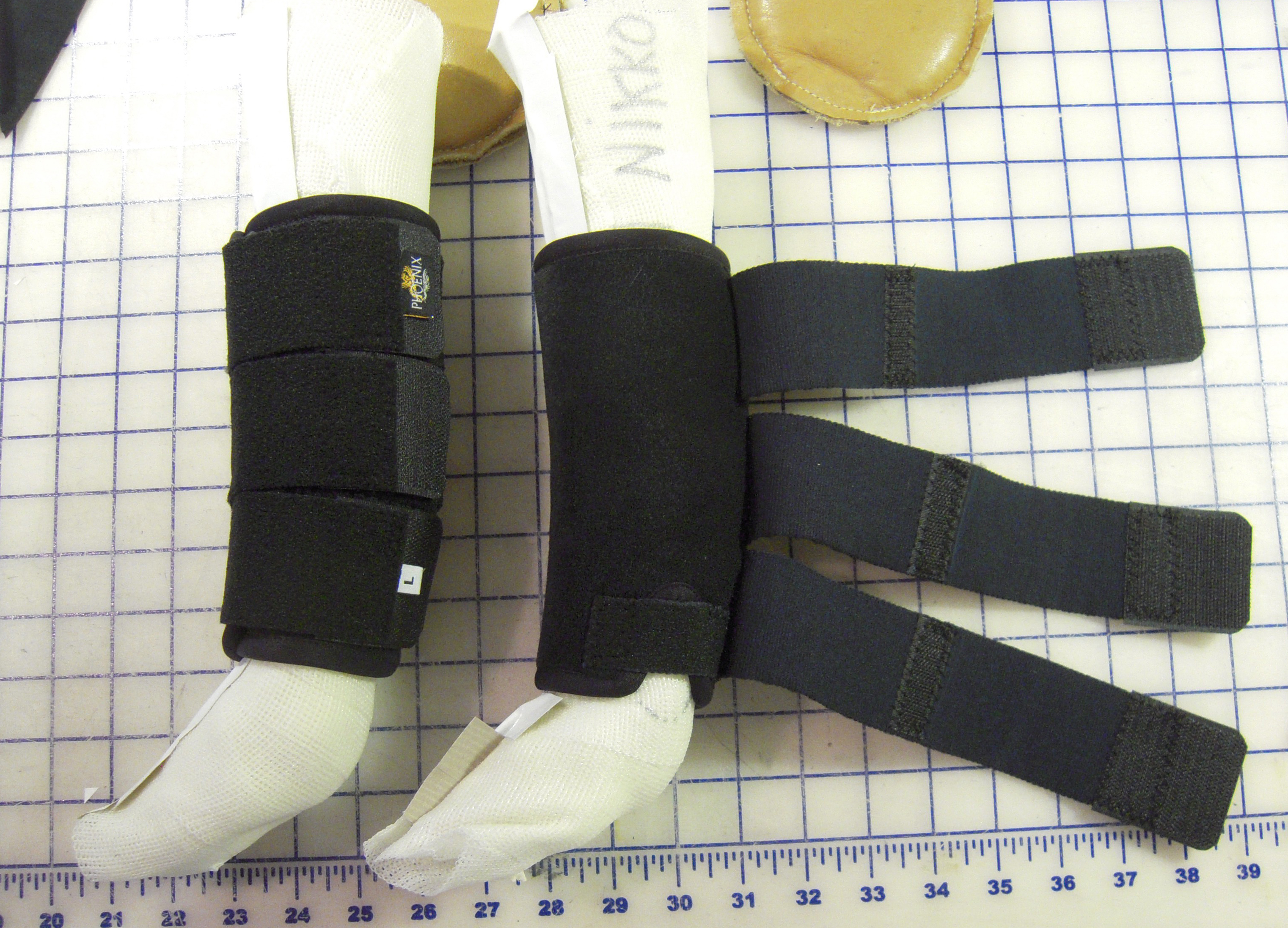Nikko Custom Molded Carpal Supports with Dew Claw Vents